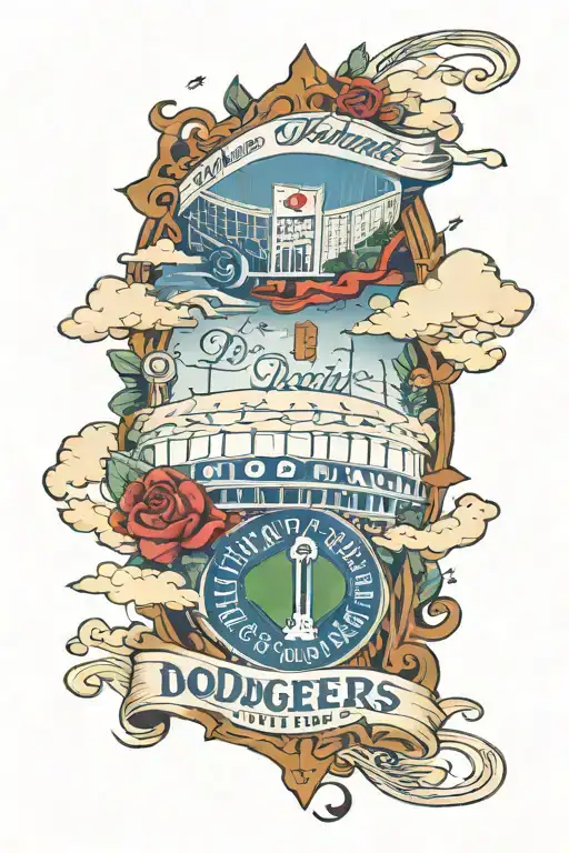 Dodgers Stadium Surrounded