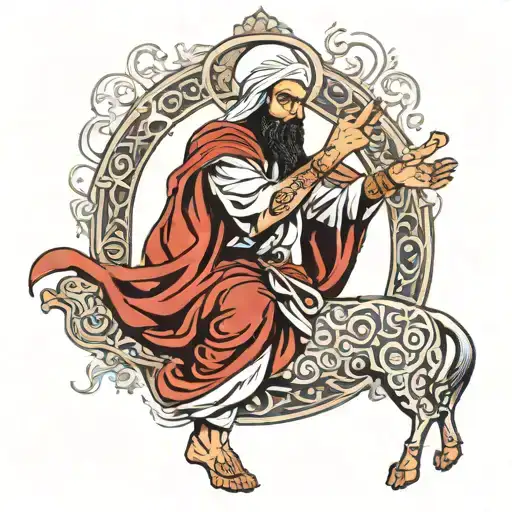 Imam Ali Lifting The Gate