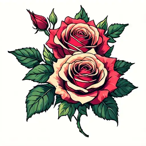Roses Intertwined
