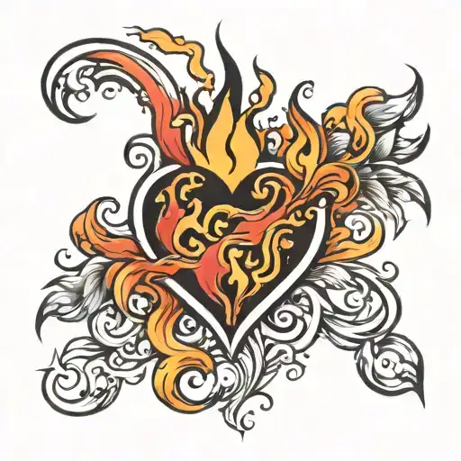 Heart And Flame