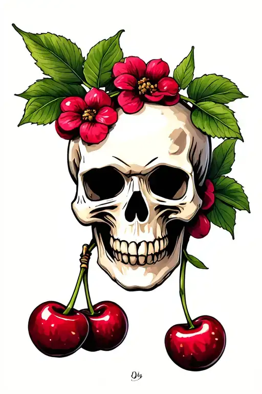 Cherry Skull