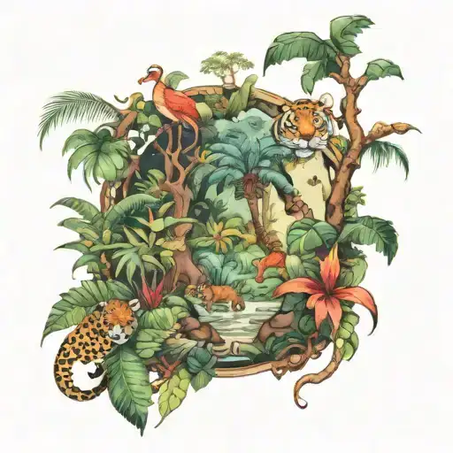 Jungle Scene