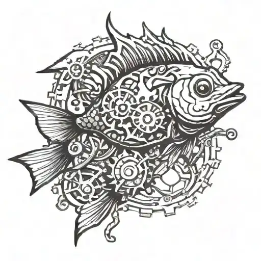 Mechanical Bio Fish Stop With Chain And Sprockets