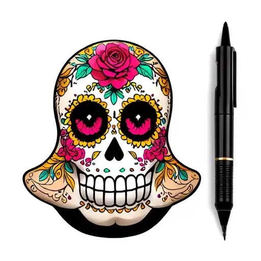 Nesting Doll Sugar Skull