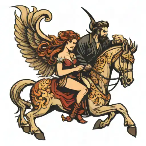 Aries Man Virgo Woman Riding