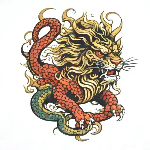 Vietnamese Lion Dragon