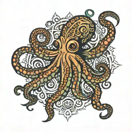 Octopus Mandala