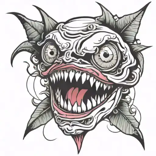 Eyes And Scary Teeth