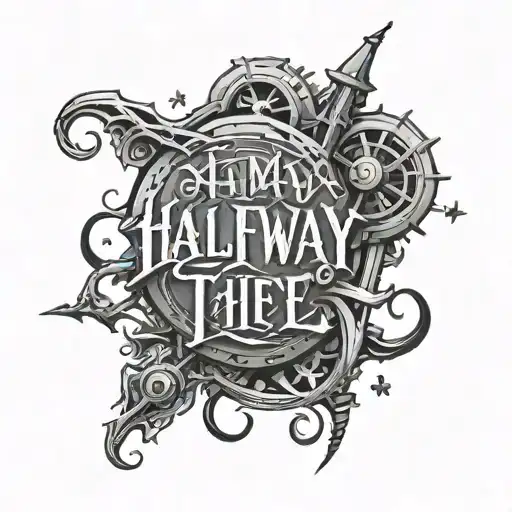 Halfway There Text With Half Life 2 Font