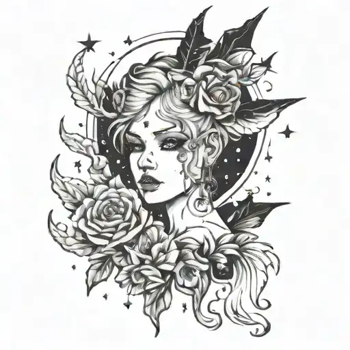 Staring At A White Sky Full Of Black Stars