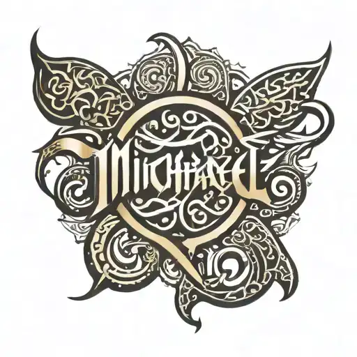 Michael In Arabic Writing