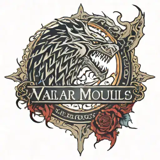 Valar Morghulis Horizontal Game Of Thrones
