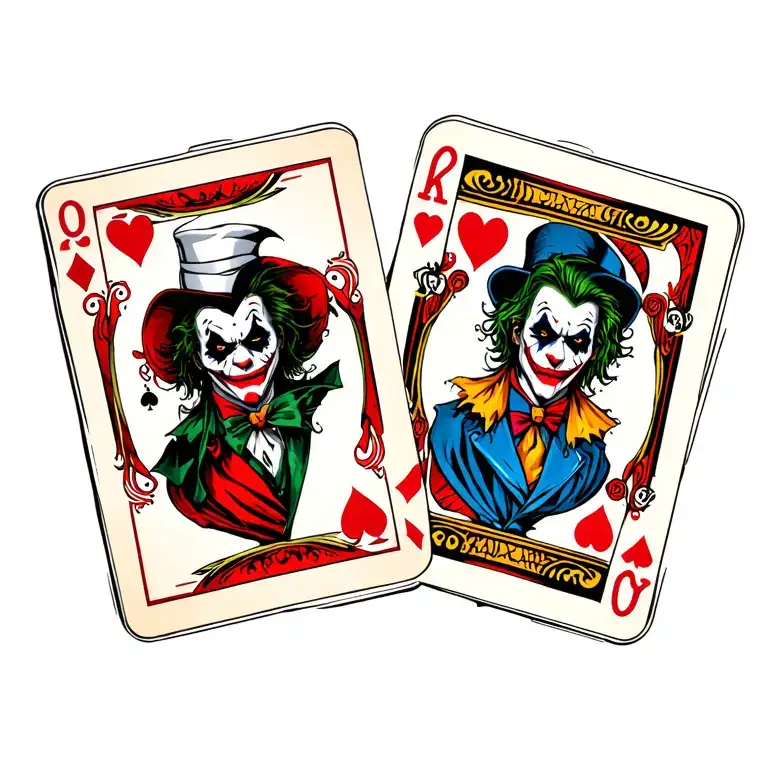 Two Joker Cards