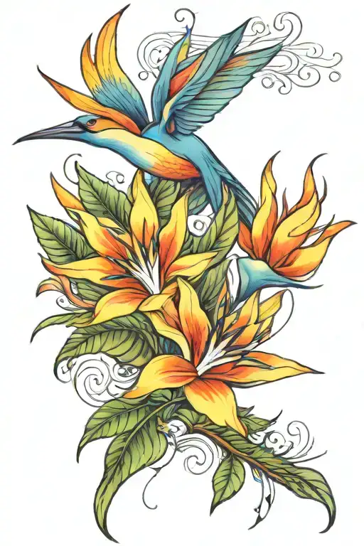 Bird Of Paradise Flower