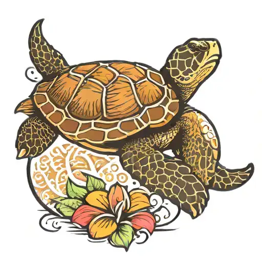 Sea Turtle Hawaiian
