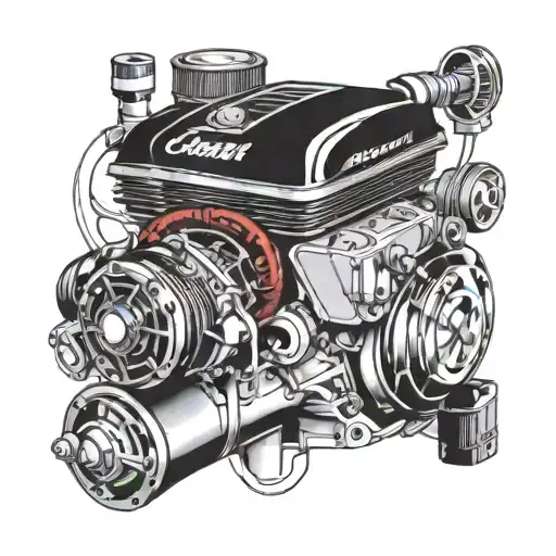 Chevy 350 Small Block Motor