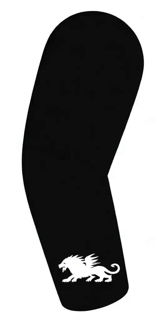 Lion And Dragon Intertwined