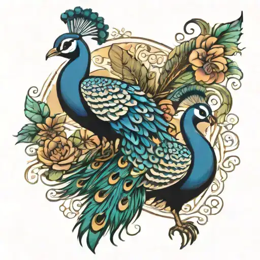 Peacock And Murungan