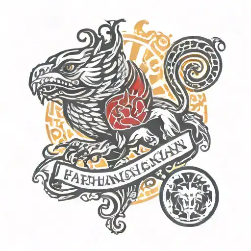 The Combination Of Farhangian University And Political Studies Association Logo