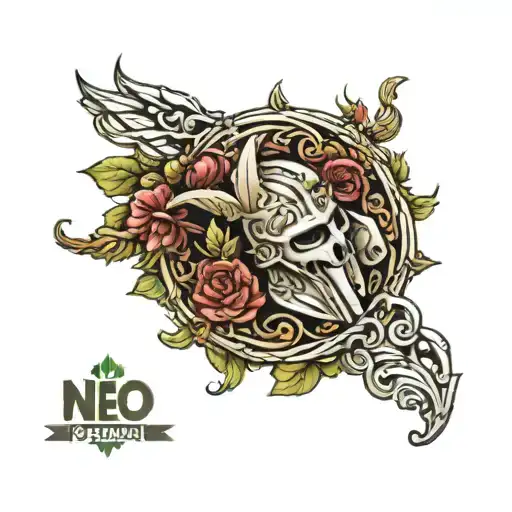 Spartan Vines Wrap Around Arm