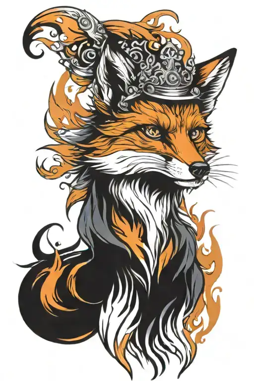 Fox Fire Flames
