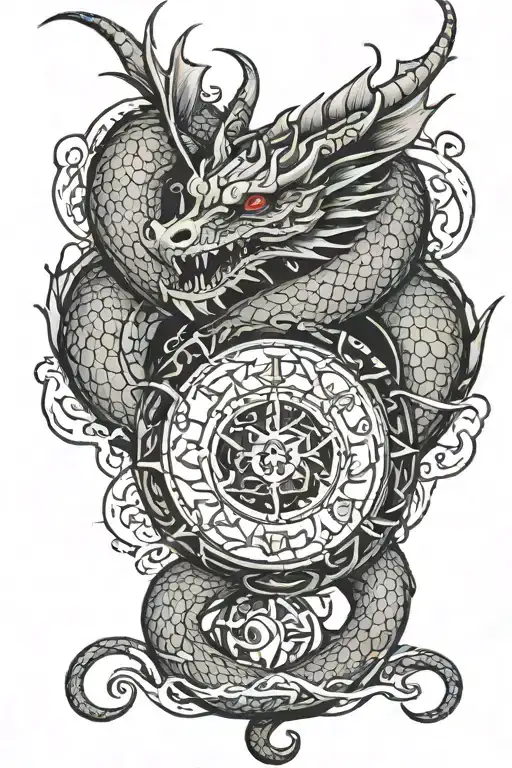 Dragon With Cancer Zodiac