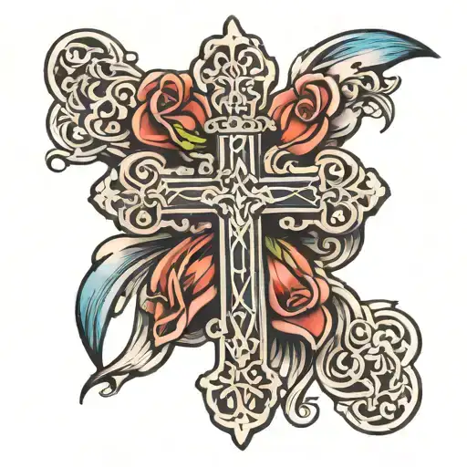 Faith Cross Wrap My Arm