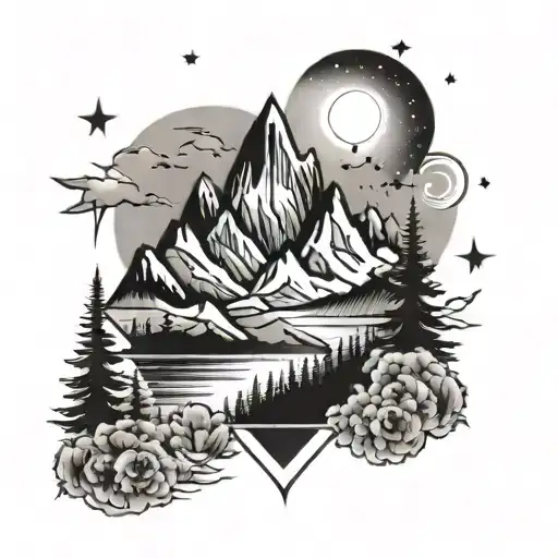 Mountains And Stars