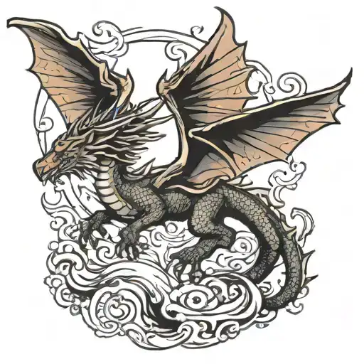 Dragon Flying