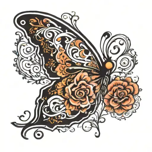 Semi Colon Butterfly