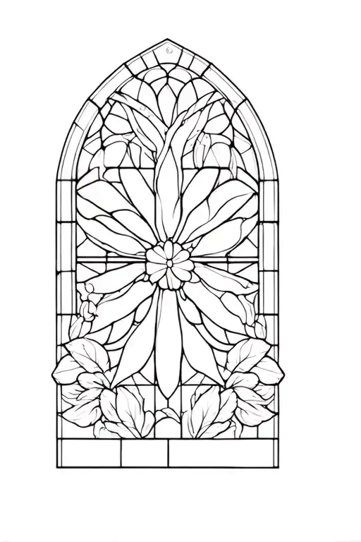 A Stained Glass Window
