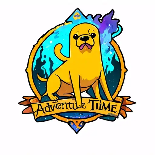 Jake The Dog Adventure Time Cast A Spell