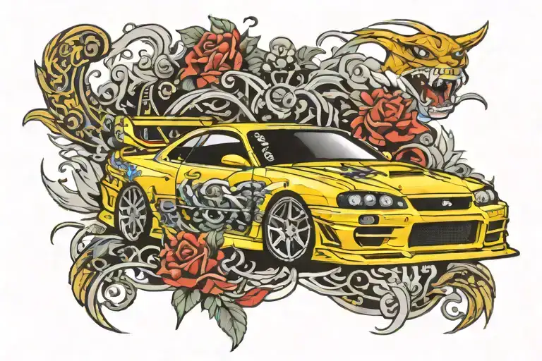 Supra Racing Gtr R34 Car