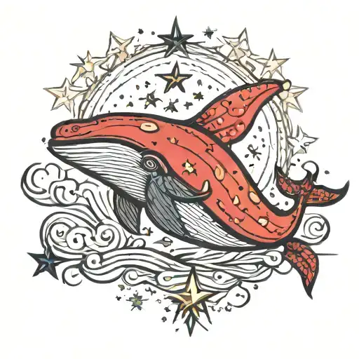 Whale And Stars