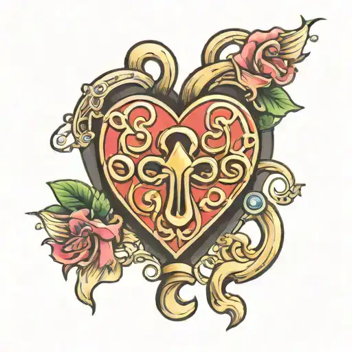 Heart Shaped Lock