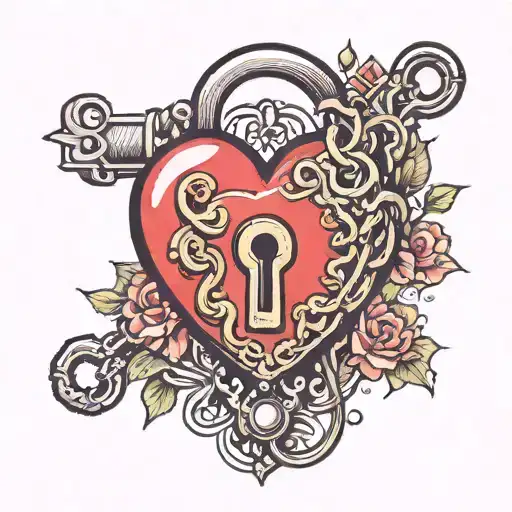 Heart Shaped Lock