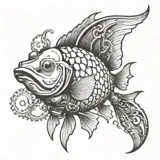 Mechatronic Fish With Rider