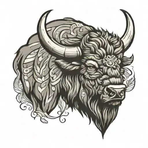 Bison Head