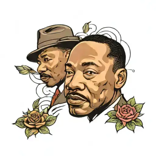 Marthin Luther King And Enstein