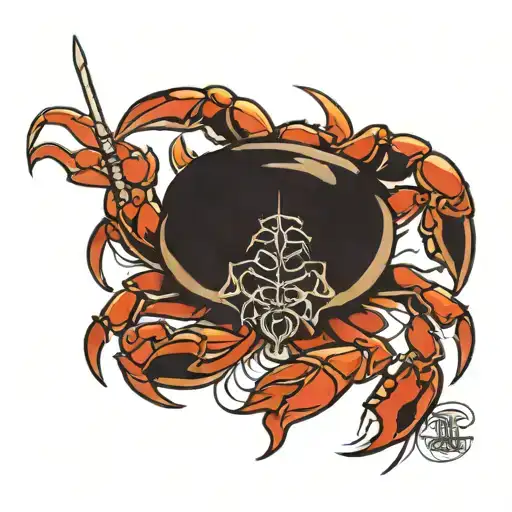 Crab Being Killed