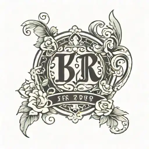 Bkr Initials With Birth Date Of 2-16-19