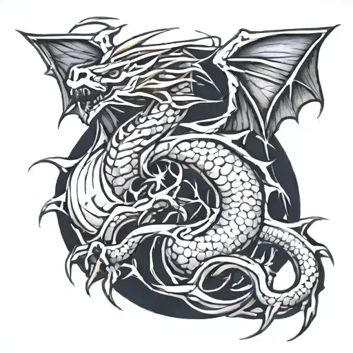 Lightning Dragon Shoulder