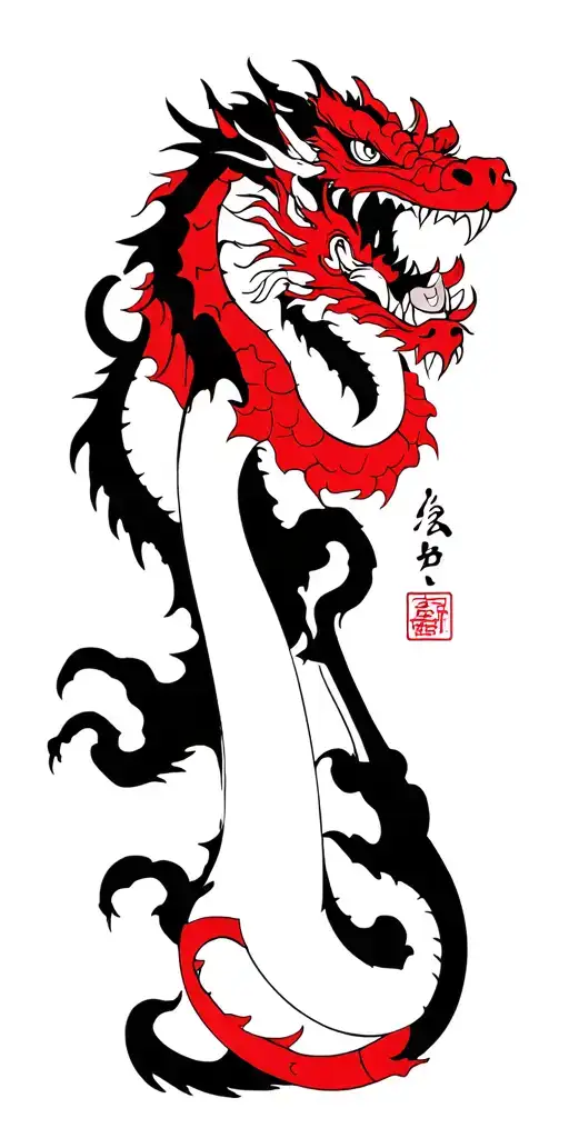 Sakura And The Dragon