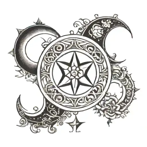 Triple Moon Feminist Symbol Incorporated