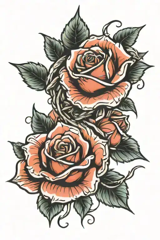 Roses Intertwined