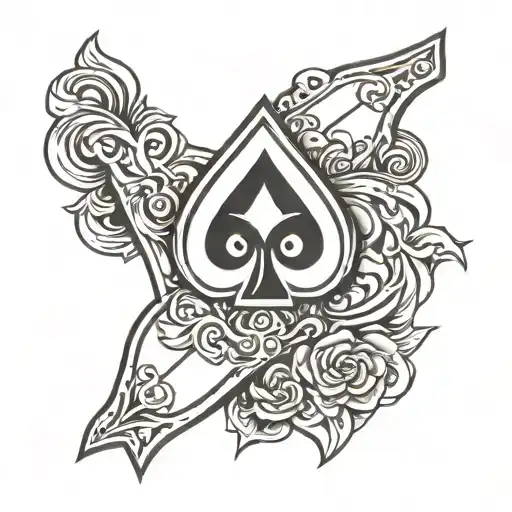 Ace Of Spade Card