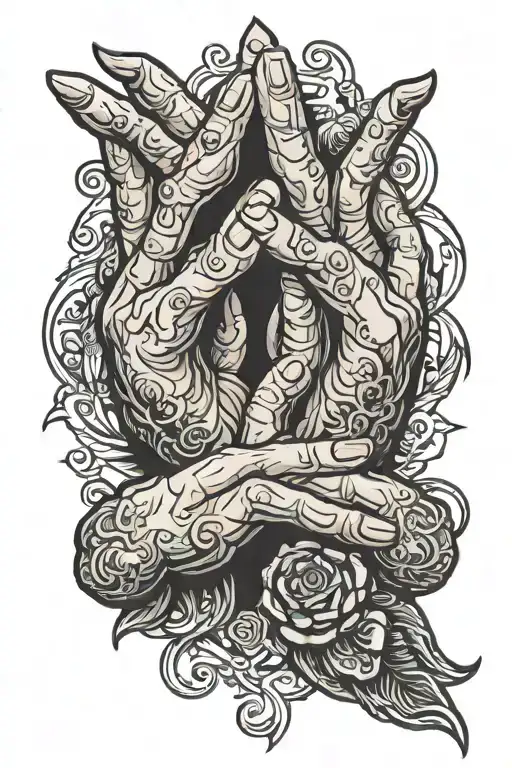 Hands Praying