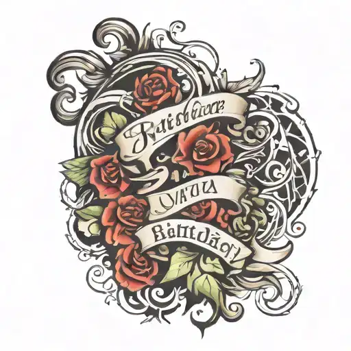 Birthday And Name Written