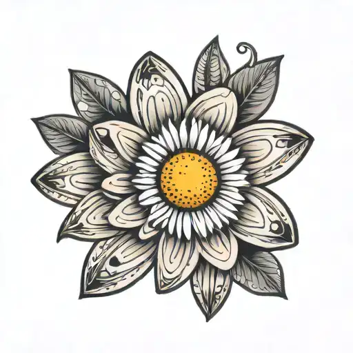 Daisy With Cheerio Centre