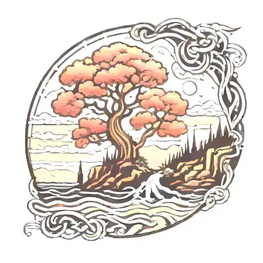 Meander And Hercules Knot Landscape